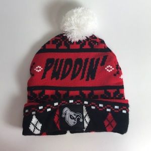 Harley Quinn Pom Beanie